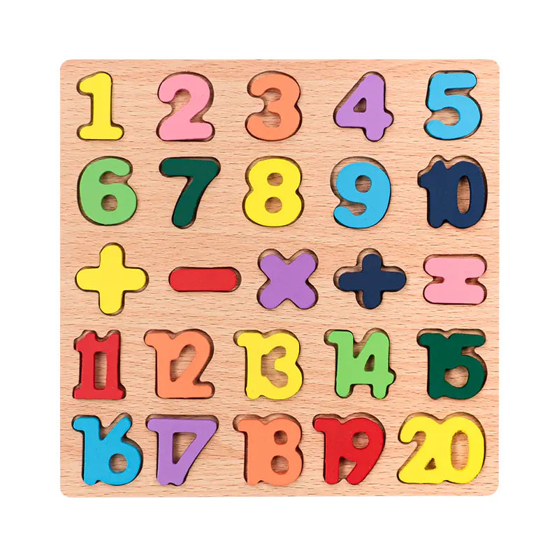 Montessori Wooden Puzzle