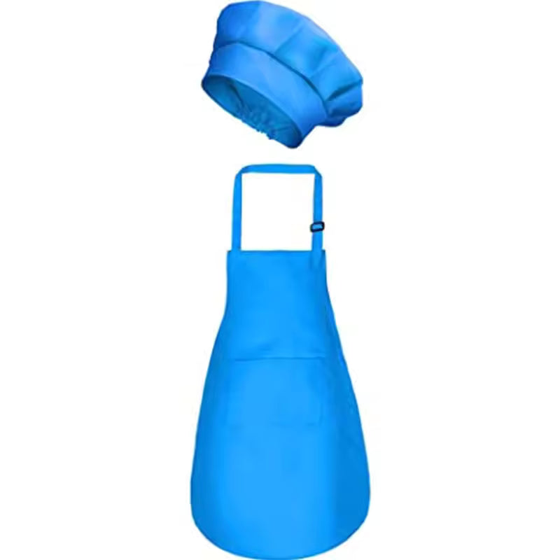 MiniChef™ Apron & Hat Set for Kids 3+