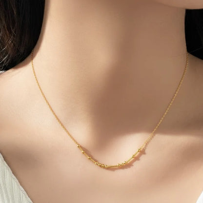 Morse Code Necklace