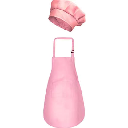 MiniChef™ Apron & Hat Set for Kids 3+