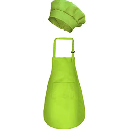 MiniChef™ Apron & Hat Set for Kids 3+