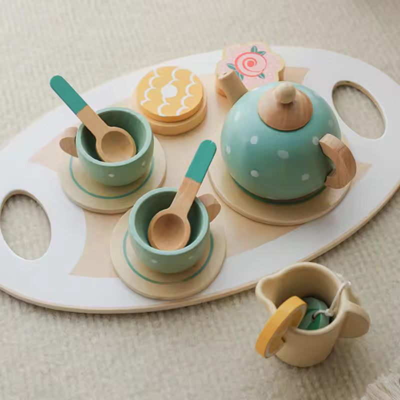 MiniChef™ Wooden Tea Party Set